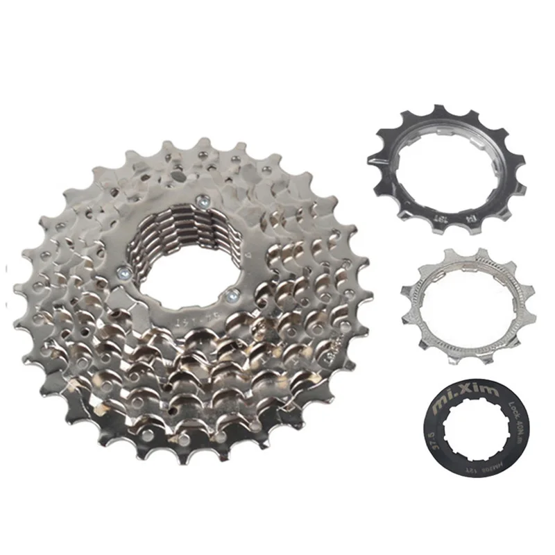 mi.Xim Mountain Bike 8 Speed Card Type Flywheel Bicycle 24 Speed Cassette Freewheel
mi.Xim Mountain Bike 8 Speed Card Type Flywheel Bicycle 24 Speed Cassette Freewheel