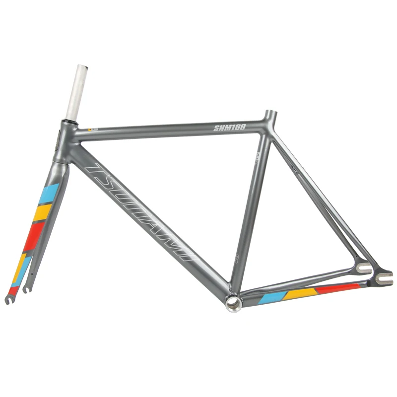 TSUNAMI Fixed Gear Bicycle Frameset 50cm 52cm 54cm Aluminum racing track Bike Fixie frame Track Frame
TSUNAMI Fixed Gear Bicycle Frameset 50cm 52cm 54cm Aluminum racing track Bike Fixie frame Track Frame