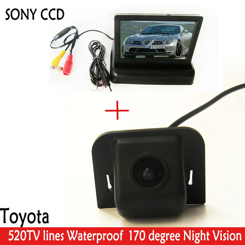 Камера заднего вида SONY CCD HD парковочная светодиодная Ночная VisionCar с 4,3 дюймовым автомобильным зеркалом заднего вида складной монитор для TOYOTA...
Камера заднего вида SONY CCD HD парковочная светодиодная Ночная VisionCar с 4,3 дюймовым автомобильным зеркалом заднего вида складной монитор для TOYOTA...