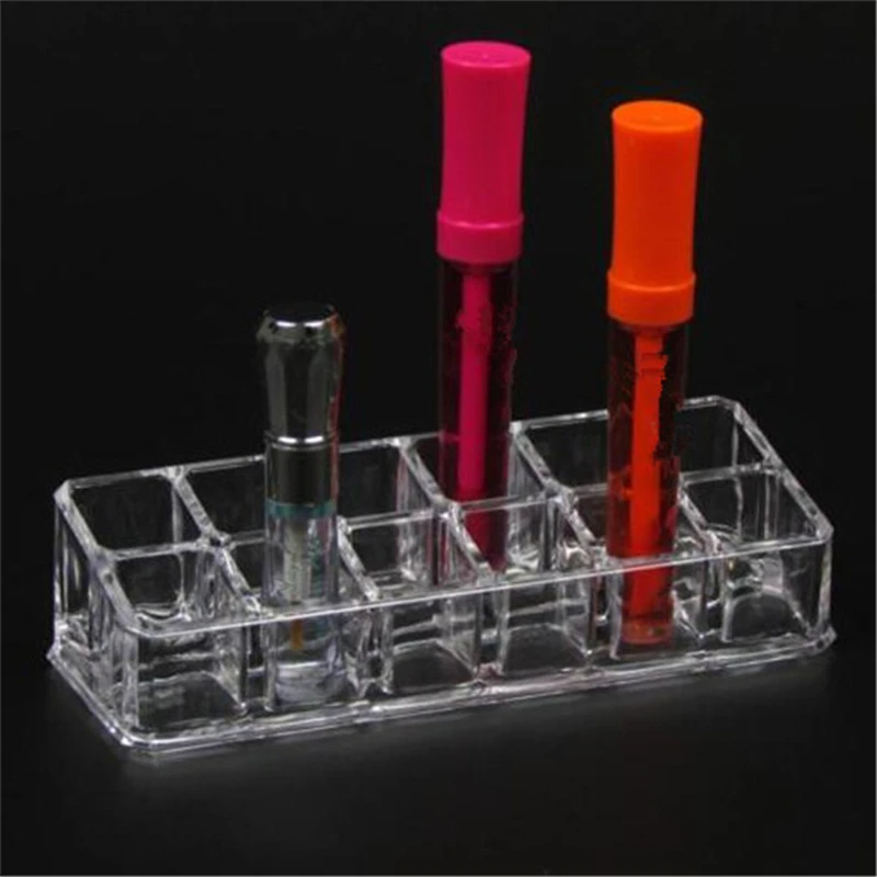 Makeup Acrylic Makeup Organizer For Cosmetic Display Stand 12 Lipstick Storage Box Makeup Tools Brush Holder Home Organiser
Makeup Acrylic Makeup Organizer For Cosmetic Display Stand 12 Lipstick Storage Box Makeup Tools Brush Holder Home Organiser