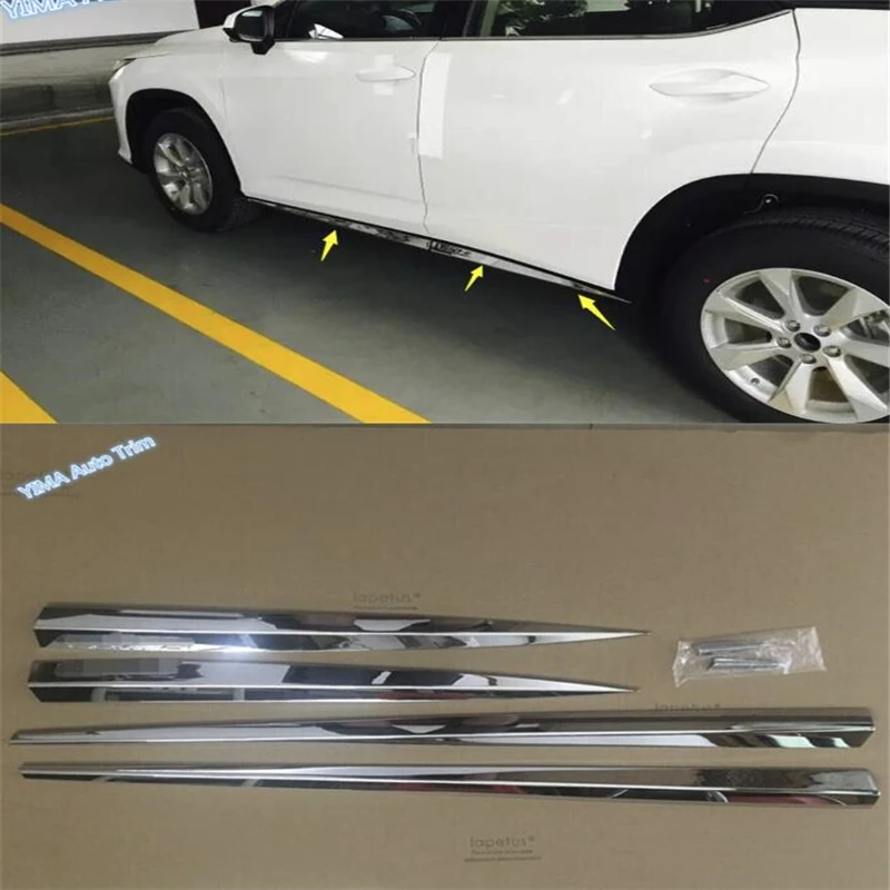 Lapetus Accessories For Lexus RX RX450h 2016 2017 2018 2019 2020 ABS Chrome Car Door Body Molding Cover Trim Protective Kit
Lapetus Accessories For Lexus RX RX450h 2016 2017 2018 2019 2020 ABS Chrome Car Door Body Molding Cover Trim Protective Kit