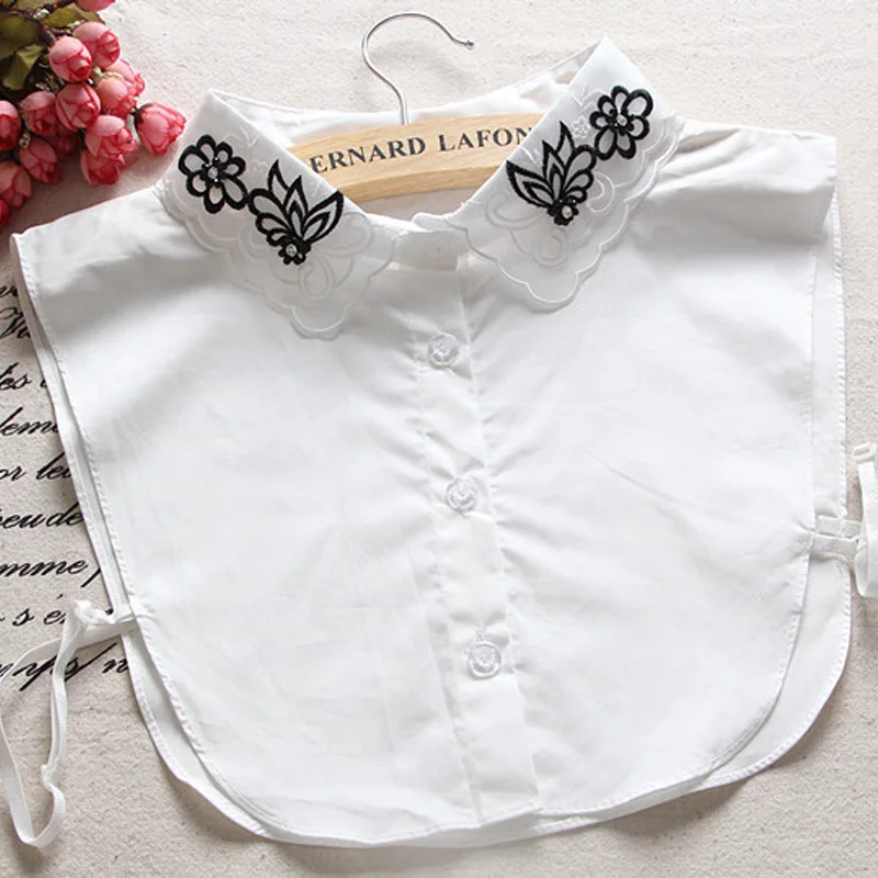 Fake collar shirt embroidery sweater collar flower bead collier femme fashion Sweater collar high-end fake collar
Fake collar shirt embroidery sweater collar flower bead collier femme fashion Sweater collar high-end fake collar