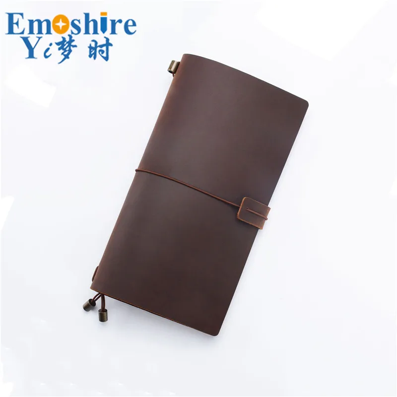 Leather Notebook Top Layer Cowhide Retro Travel Notebook Manual Loose-leaf Notebook Customization for Business Gift Notepad N142
Leather Notebook Top Layer Cowhide Retro Travel Notebook Manual Loose-leaf Notebook Customization for Business Gift Notepad N142