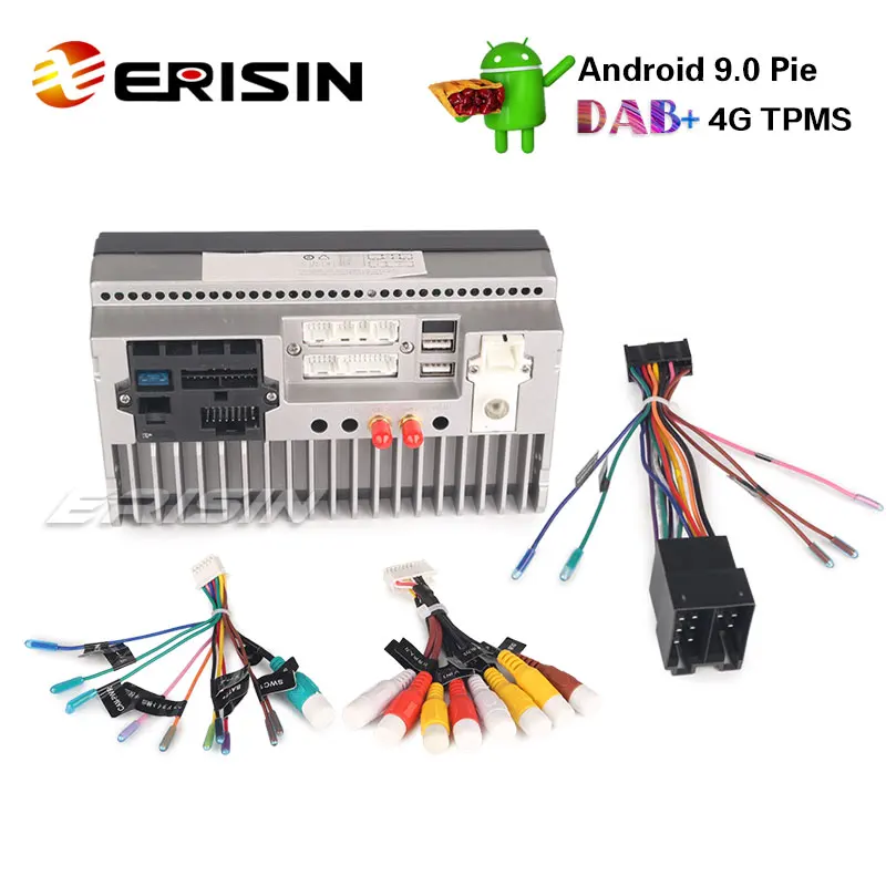 Erisin ES4841U 7 "двойной Din Android 9 0 Авторадио DAB + GPS Bluetooth WiFi TDT Радио RDS USB Navi | Автомобили