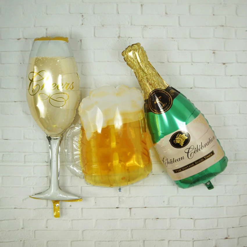 Champagne Cup Aluminum Foil Balloon Birthday Party Decoration Champagne Glasses Balloon Wedding Inflation Decorative Balloon
Champagne Cup Aluminum Foil Balloon Birthday Party Decoration Champagne Glasses Balloon Wedding Inflation Decorative Balloon