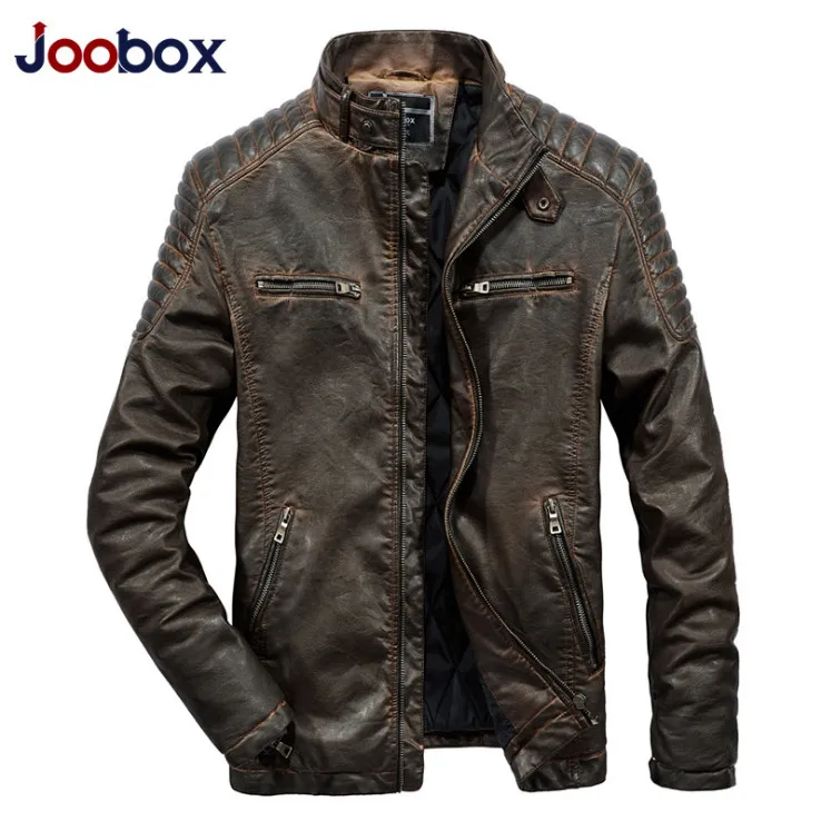 Europe/US Size New Fashion Motorcycle Leather Jacket Men Autumn Winter Thicken Zippers PU Biker Jacket Male Vintage Outwear
Europe/US Size New Fashion Motorcycle Leather Jacket Men Autumn Winter Thicken Zippers PU Biker Jacket Male Vintage Outwear