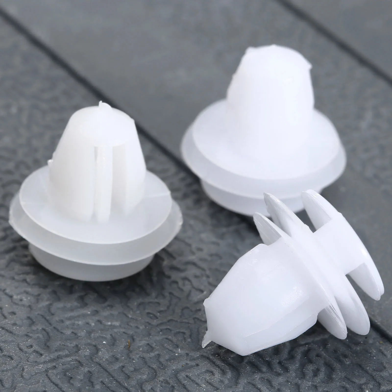 50Pcs White Plastic Rivets Retainer 9.5mm Interior Car Door Trim Panel Clips Auto Fastener For Honda Bumper Fender Car Clips
50Pcs White Plastic Rivets Retainer 9.5mm Interior Car Door Trim Panel Clips Auto Fastener For Honda Bumper Fender Car Clips