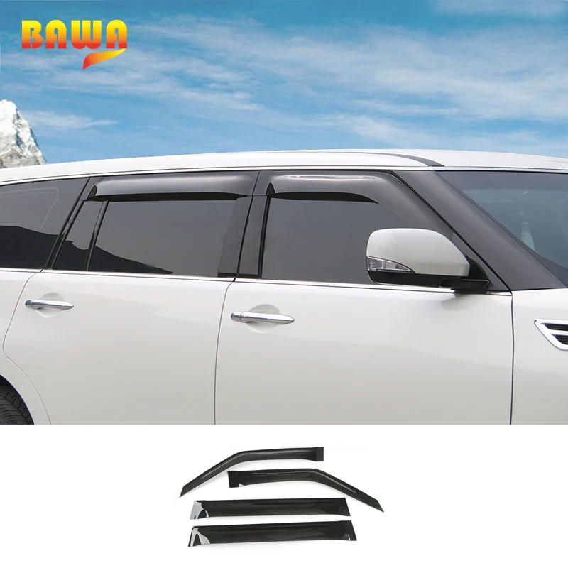 BAWA ABS автомобильное наружное окно, дождевой блок, лопасти, затенение, защита от дождя, декоративный чехол для Nissan патруль 2017 Up, Стайлинг автом...
BAWA ABS автомобильное наружное окно, дождевой блок, лопасти, затенение, защита от дождя, декоративный чехол для Nissan патруль 2017 Up, Стайлинг автом...