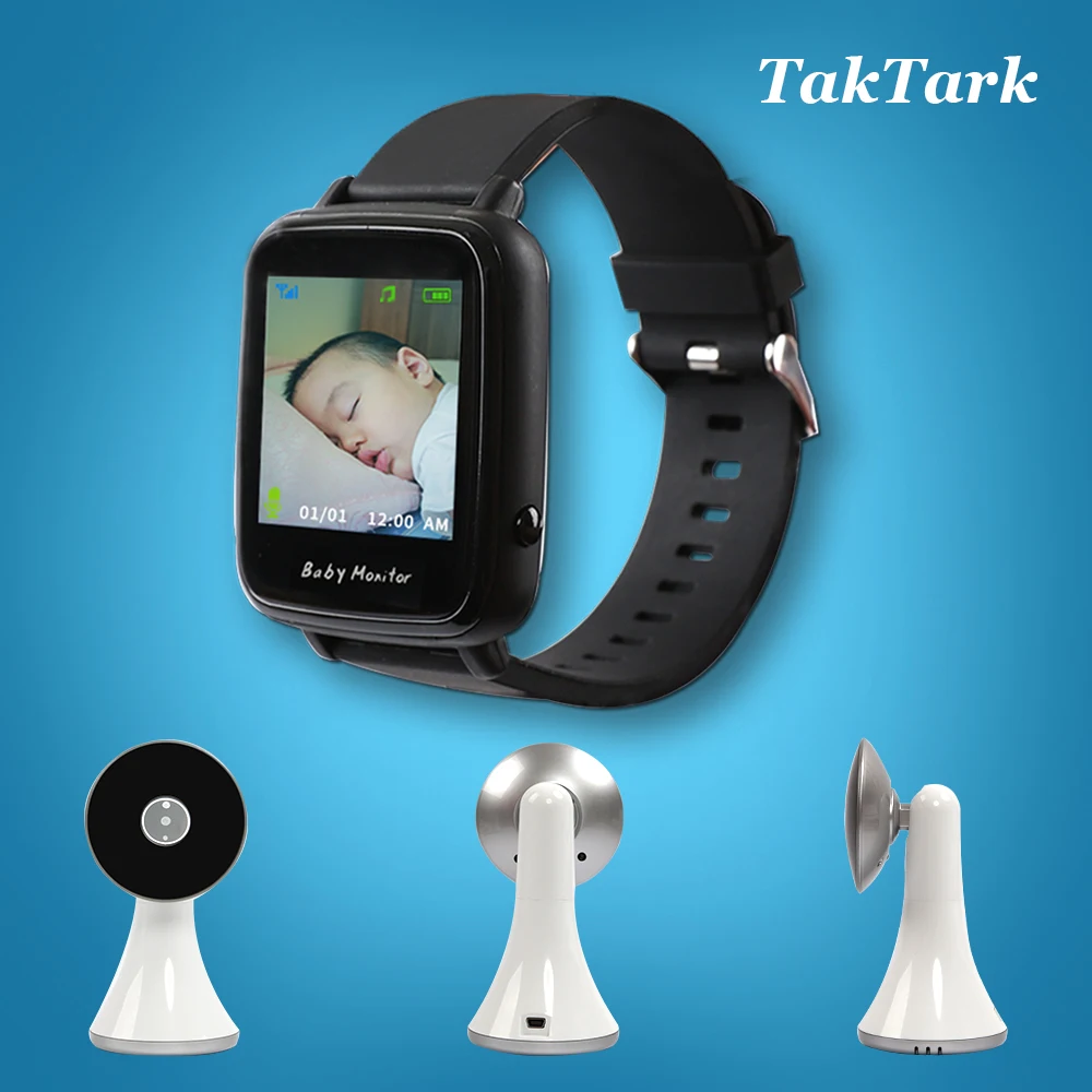 Wireless Video Watch Style Baby Monitor Portable shock vibration Baby Nanny Cry Alarm Camera Night Vision Temperature Monitoring
Wireless Video Watch Style Baby Monitor Portable shock vibration Baby Nanny Cry Alarm Camera Night Vision Temperature Monitoring