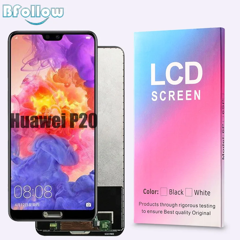 Оригинальный ЖК дисплей BFOLLOW для Huawei P20 AAA дигитайзер сборка экран Замена