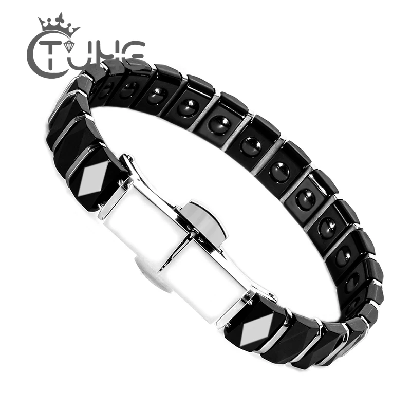 2019 New Ceramic Health Energy Magnetic Bracelet Bangle With Spring Clasp Fashion Healthy Material Jewelry for Women Gift
2019 New Ceramic Health Energy Magnetic Bracelet Bangle With Spring Clasp Fashion Healthy Material Jewelry for Women Gift