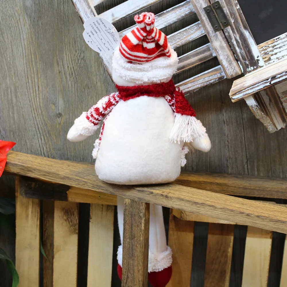 Christmas Ornaments Sitting Long-legged Elf Santa Snowman Christmas Gifts for 2018 New Year 2019 Xmas Decoration for Home natale
Christmas Ornaments Sitting Long-legged Elf Santa Snowman Christmas Gifts for 2018 New Year 2019 Xmas Decoration for Home natale