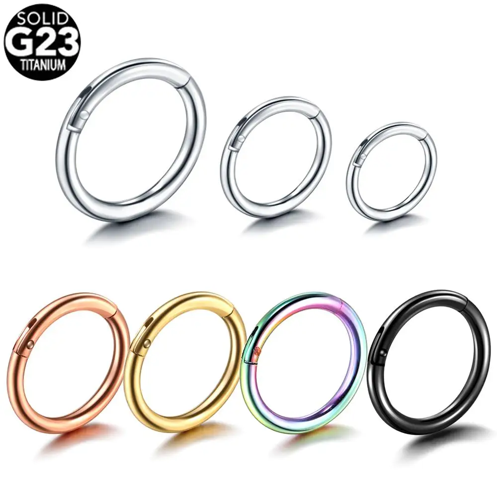 1PC G23 Titanium Tiny Nostril Segment Septo Nose Rings Captive Ear Nose Hoop Piercings Clip on Helix Rings Sexy Body Jewelry 18G
1PC G23 Titanium Tiny Nostril Segment Septo Nose Rings Captive Ear Nose Hoop Piercings Clip on Helix Rings Sexy Body Jewelry 18G