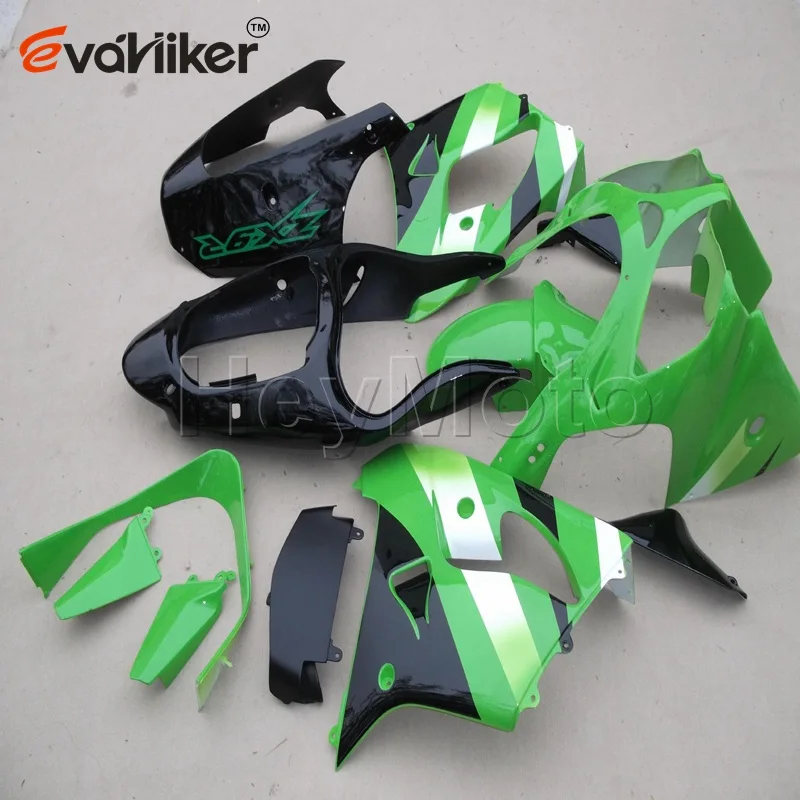 ABS Plastic fairing for ZX9R 2000 2001 green black ZX 9R 00 01 bodywork kit motorcycle panels
ABS Plastic fairing for ZX9R 2000 2001 green black ZX 9R 00 01 bodywork kit motorcycle panels