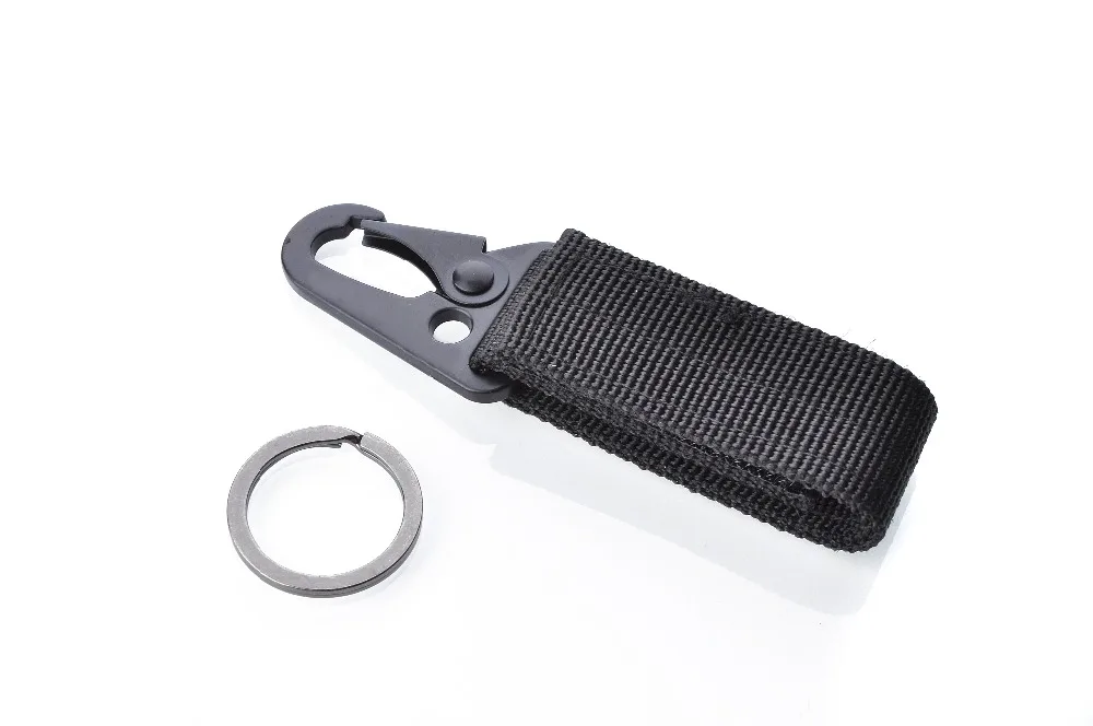 D-ring Carabiner High strength double-deck Nylon Webbing Key Hook Aluminium Metal Spring Pothook Hanging Belt Outdoors Equipment
D-ring Carabiner High strength double-deck Nylon Webbing Key Hook Aluminium Metal Spring Pothook Hanging Belt Outdoors Equipment