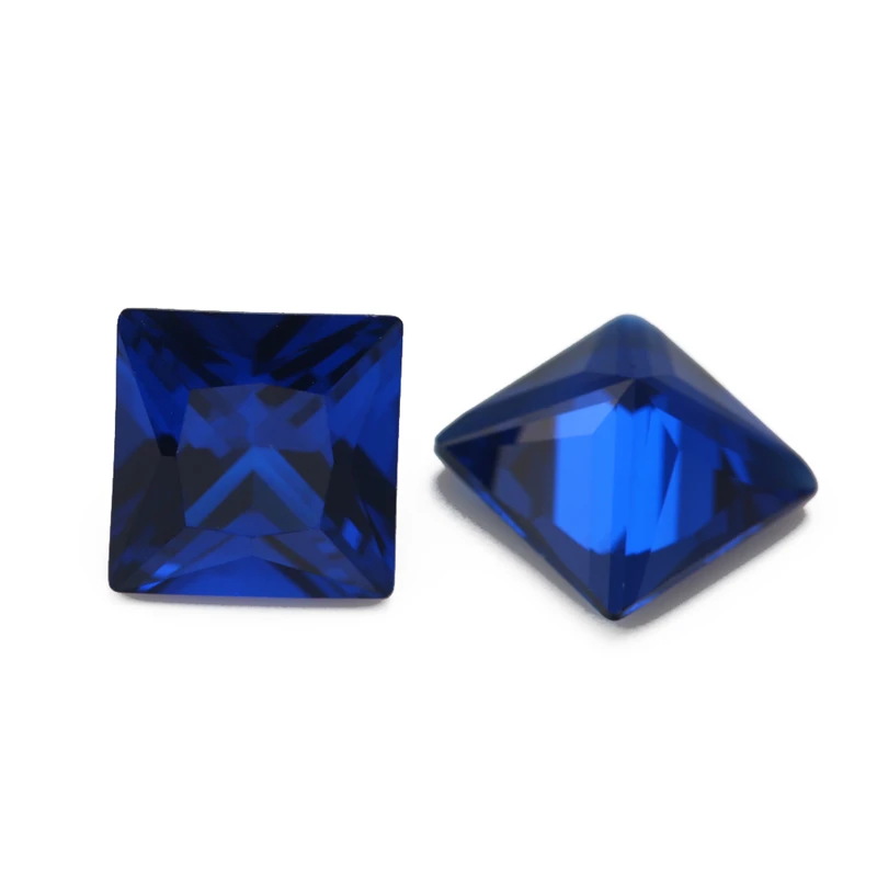 Size 3x3mm~10x10mm 112# Blue Square Shape Blue Stone Princess Cut Synthetic Spinel
Size 3x3mm~10x10mm 112# Blue Square Shape Blue Stone Princess Cut Synthetic Spinel