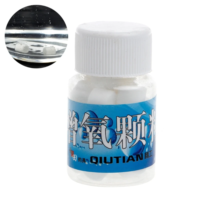 OOTDTY 1 Bottle Oxygen Releasing Fishing Bait Carp Additive Tablets Transport Accessory Oxygen Tablets for fishing
OOTDTY 1 Bottle Oxygen Releasing Fishing Bait Carp Additive Tablets Transport Accessory Oxygen Tablets for fishing
