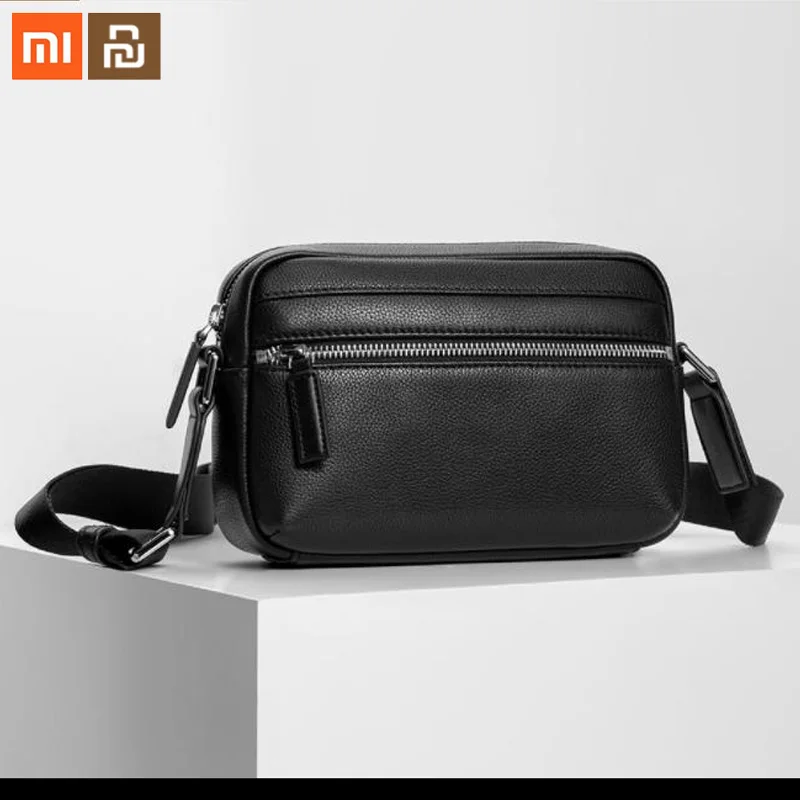 Оригинальная легкая кожаная сумка xiaomi mijia, сумка-мессенджер, легкая модная мужская сумка для деловых поездок, умный дом
Оригинальная легкая кожаная сумка xiaomi mijia, сумка-мессенджер, легкая модная мужская сумка для деловых поездок, умный дом