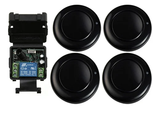 xuanlongyuan DC12V 24V 1CH Wireless Remote Control Switch System Receiver & black wall Panel Sticky Remote Garage Doors /window
xuanlongyuan DC12V 24V 1CH Wireless Remote Control Switch System Receiver & black wall Panel Sticky Remote Garage Doors /window