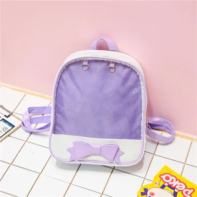 ZHIERNA Cute Bag Girl's Schoolbag Backpack With Butterfly knot Dough Ball Primary School Korean version Transparent
ZHIERNA Cute Bag Girl's Schoolbag Backpack With Butterfly knot Dough Ball Primary School Korean version Transparent