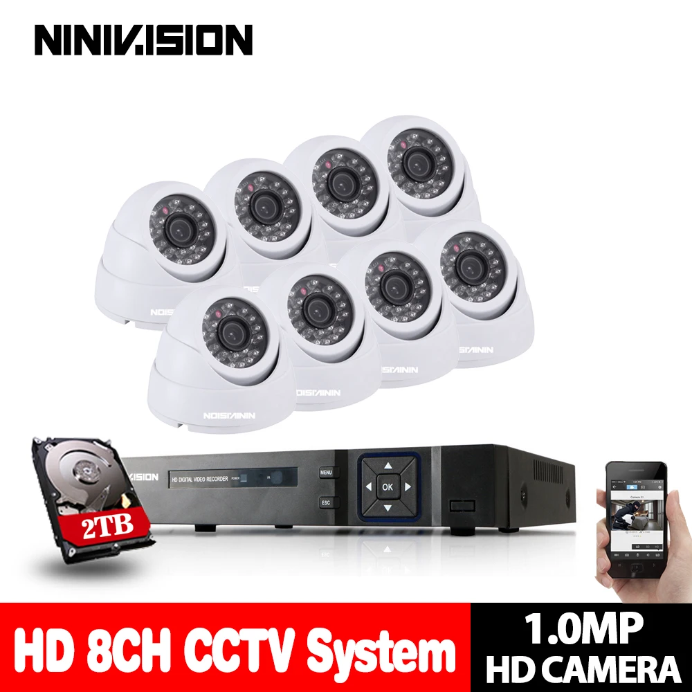 720P HD 1200TVL indoor Security Camera System Home 1080P HDMI CCTV Video Surveillance 8CH DVR Kit 2TB HDD AHD Camera Set
720P HD 1200TVL indoor Security Camera System Home 1080P HDMI CCTV Video Surveillance 8CH DVR Kit 2TB HDD AHD Camera Set
