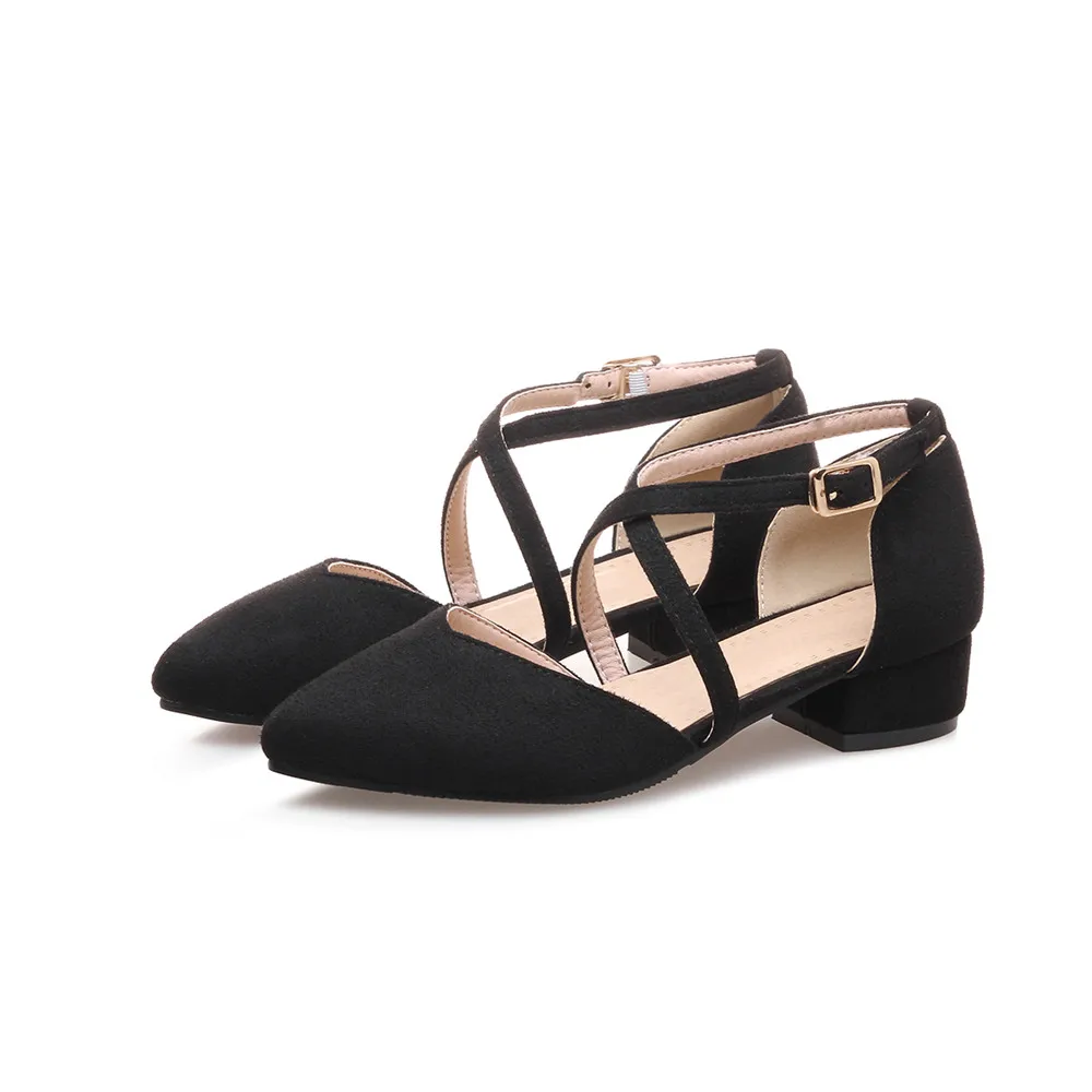 Smirnova 2018 sweet spring autumn shoes woman temperament single shoes high heels shoes buckle pointed toe women pumps
Smirnova 2018 sweet spring autumn shoes woman temperament single shoes high heels shoes buckle pointed toe women pumps