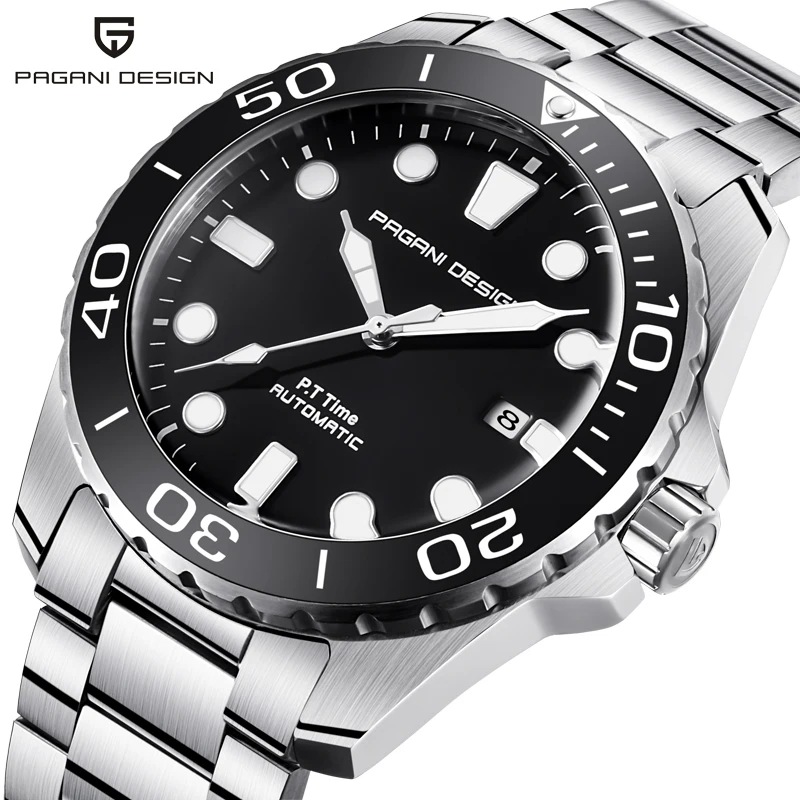 PAGANI DESIGN Automatic Self-Wind Men Watch Mechanical Seagull Movt watch Auto Date Wristwatches Male Relogio Masculino 3ATM
PAGANI DESIGN Automatic Self-Wind Men Watch Mechanical Seagull Movt watch Auto Date Wristwatches Male Relogio Masculino 3ATM