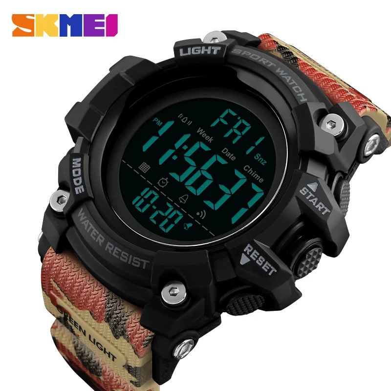 SKMEI Luxury Outdoor Camo Watch Sports Military Watches Fashion Countdown LED Digital Watch Men Clock Waterproof Wristwatch Man
SKMEI Luxury Outdoor Camo Watch Sports Military Watches Fashion Countdown LED Digital Watch Men Clock Waterproof Wristwatch Man