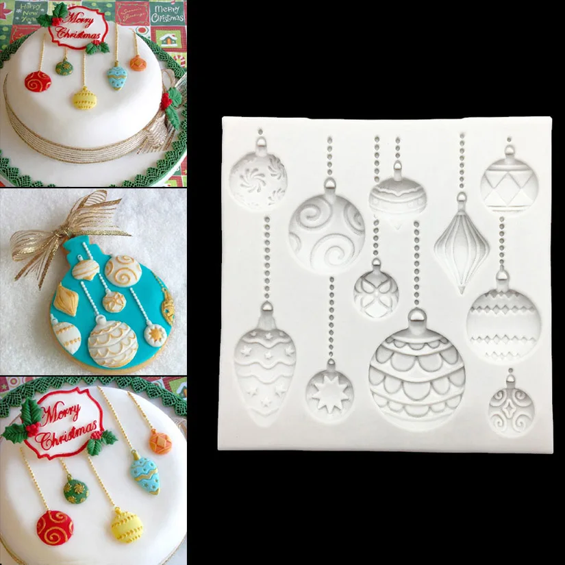Wholesale 10 pcs/lot 3D Silicone Christmas Series Fondant Cake Chocolate Candy Jello Silicone Decorating Mould Tools
Wholesale 10 pcs/lot 3D Silicone Christmas Series Fondant Cake Chocolate Candy Jello Silicone Decorating Mould Tools