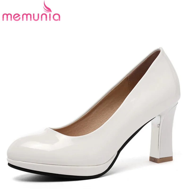 MEMUNIA 2020 hot sale fashion women pumps round toe pu summer shoes high heels platform shoes woman party prom shoes woman
MEMUNIA 2020 hot sale fashion women pumps round toe pu summer shoes high heels platform shoes woman party prom shoes woman