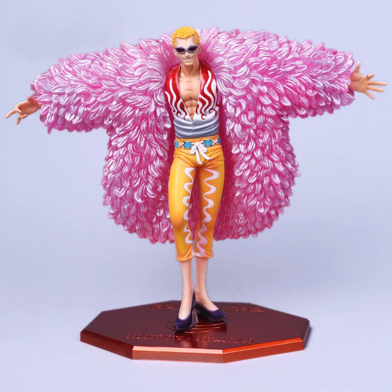 Аниме фигурки Одна деталь ПВХ фигурку POP DX donquixote doflamingo модель 26 см Бесплатная