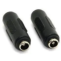 

50pcs DC Power supply 5.5mmx2.1mm Female to 5.5x2.1mm Female Jack plug CCTV connector