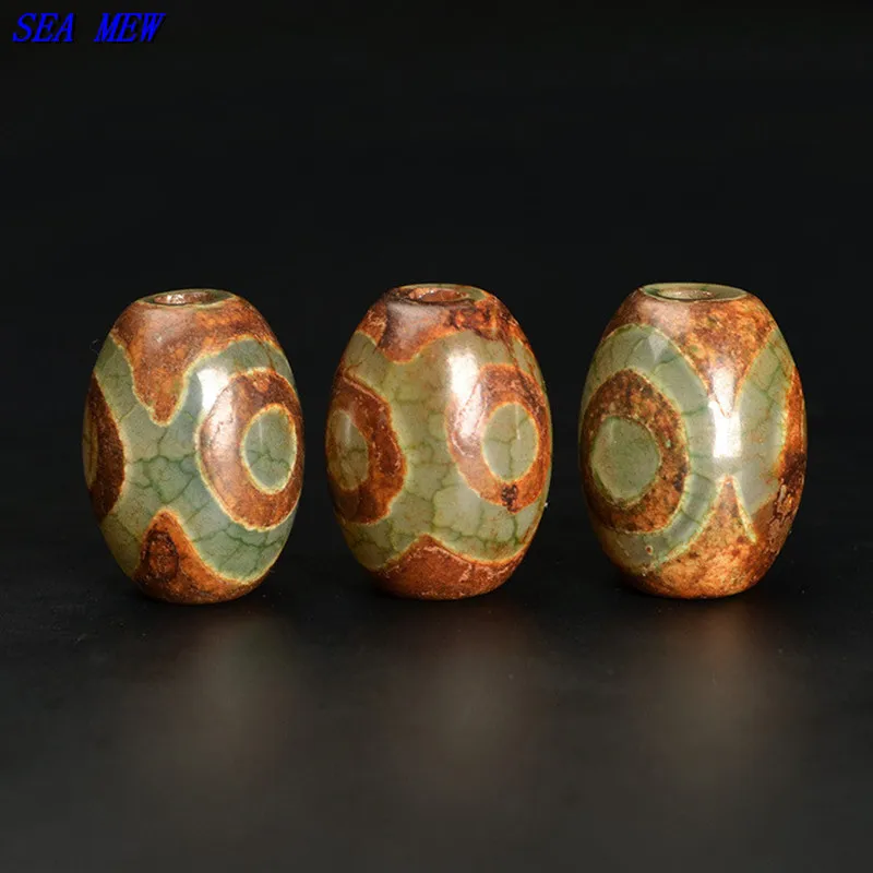 13*16mm Vintage Tibetan Eyes Dzi Beads, Natural Antiqued Stone Spacer Beads Hole Bead Loose Beads For Jewelry Making 192bz
13*16mm Vintage Tibetan Eyes Dzi Beads, Natural Antiqued Stone Spacer Beads Hole Bead Loose Beads For Jewelry Making 192bz