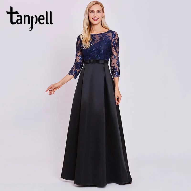Tanpell lace sequins long evening dress dark royal blue full sleeves floor length a line gown women scoop formal evening dresses
Tanpell lace sequins long evening dress dark royal blue full sleeves floor length a line gown women scoop formal evening dresses