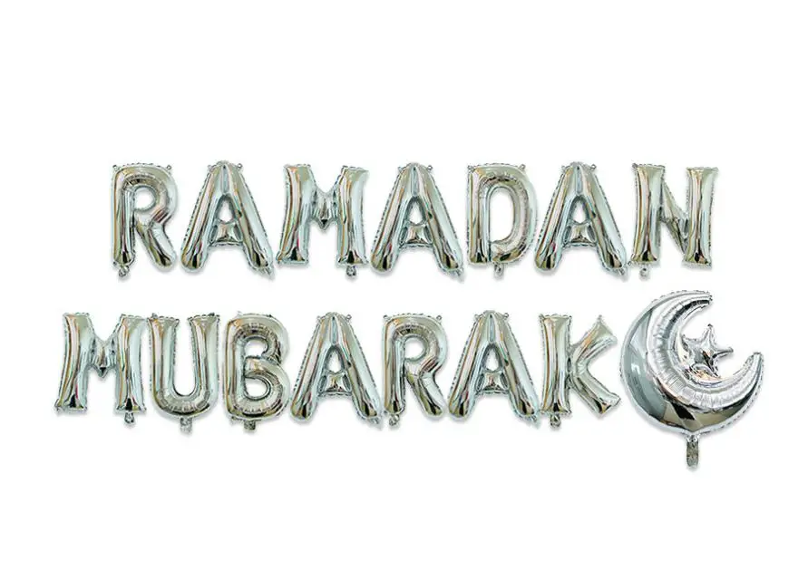 EID Mubarak Rose Gold Letter Balloon Gold Foil Balloons For Muslim Islamic Party Decorations Eid al-firt Ramadan Party Supplies
EID Mubarak Rose Gold Letter Balloon Gold Foil Balloons For Muslim Islamic Party Decorations Eid al-firt Ramadan Party Supplies