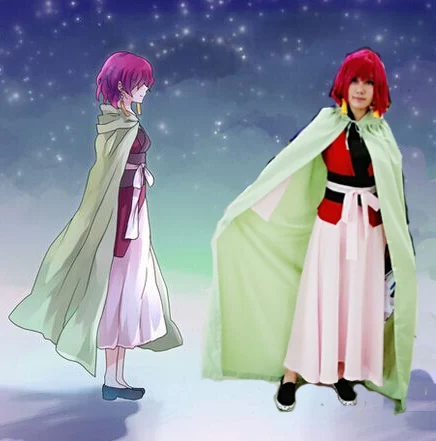 Горячий аниме Yona of the Dawn Akatsuki no Yona Косплей Полный комплект платье с костюмом + накидка подарочные серьги
Горячий аниме Yona of the Dawn Akatsuki no Yona Косплей Полный комплект платье с костюмом + накидка подарочные серьги