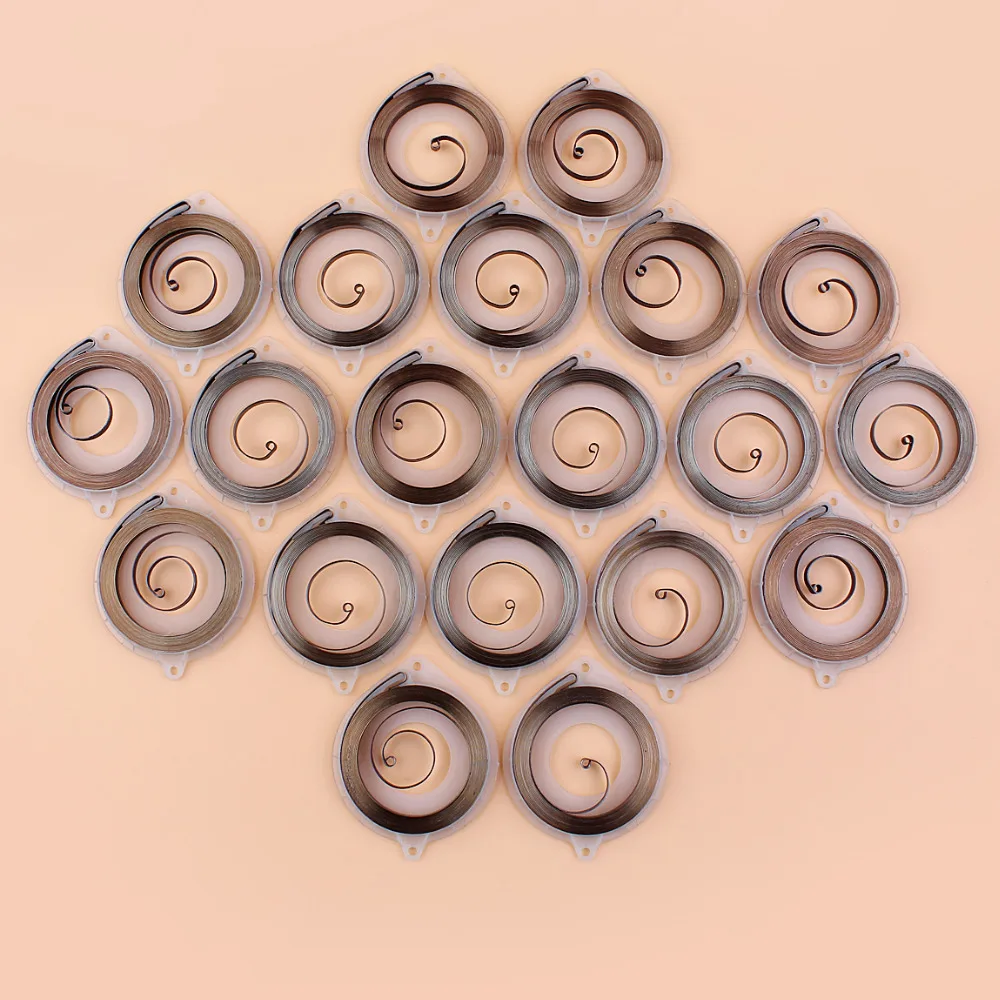 20Pcs/lot Chainsaw Starter Recoil Spring fit HUSQVARNA 445 450 455 460 461 Gas Chainsaw Parts Replacement 537 24 17-01
20Pcs/lot Chainsaw Starter Recoil Spring fit HUSQVARNA 445 450 455 460 461 Gas Chainsaw Parts Replacement 537 24 17-01