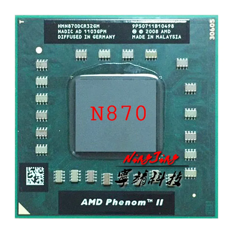 Трехъядерный процессор AMD Phenom II мобильный N870 2 3 ГГц трехъядерный с тремя резьбами