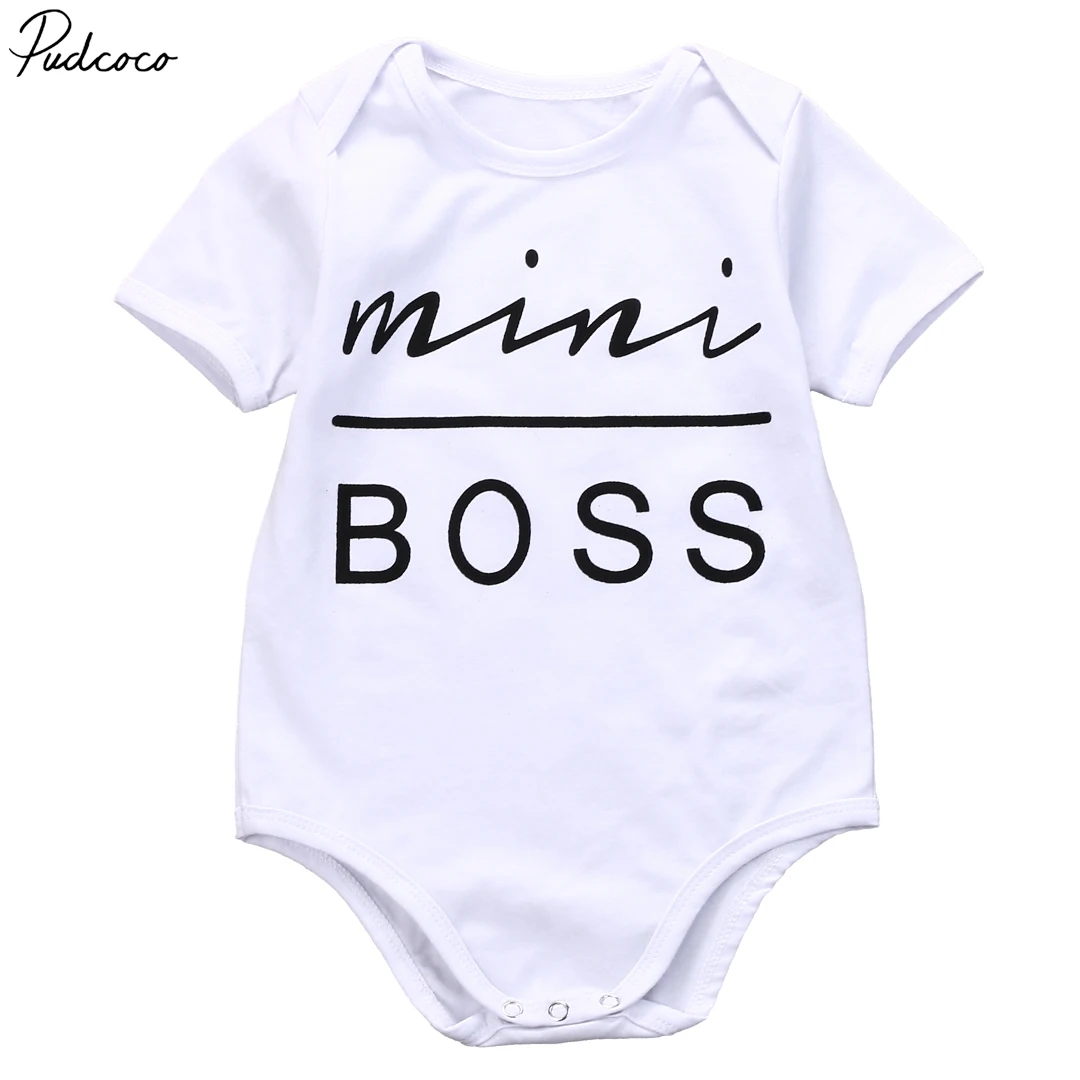 Helen115 Casual Newborn Baby Boy Girl Letter Printed Short Sleeve O Neck Cotton Bodysuit 0-18m
Helen115 Casual Newborn Baby Boy Girl Letter Printed Short Sleeve O Neck Cotton Bodysuit 0-18m