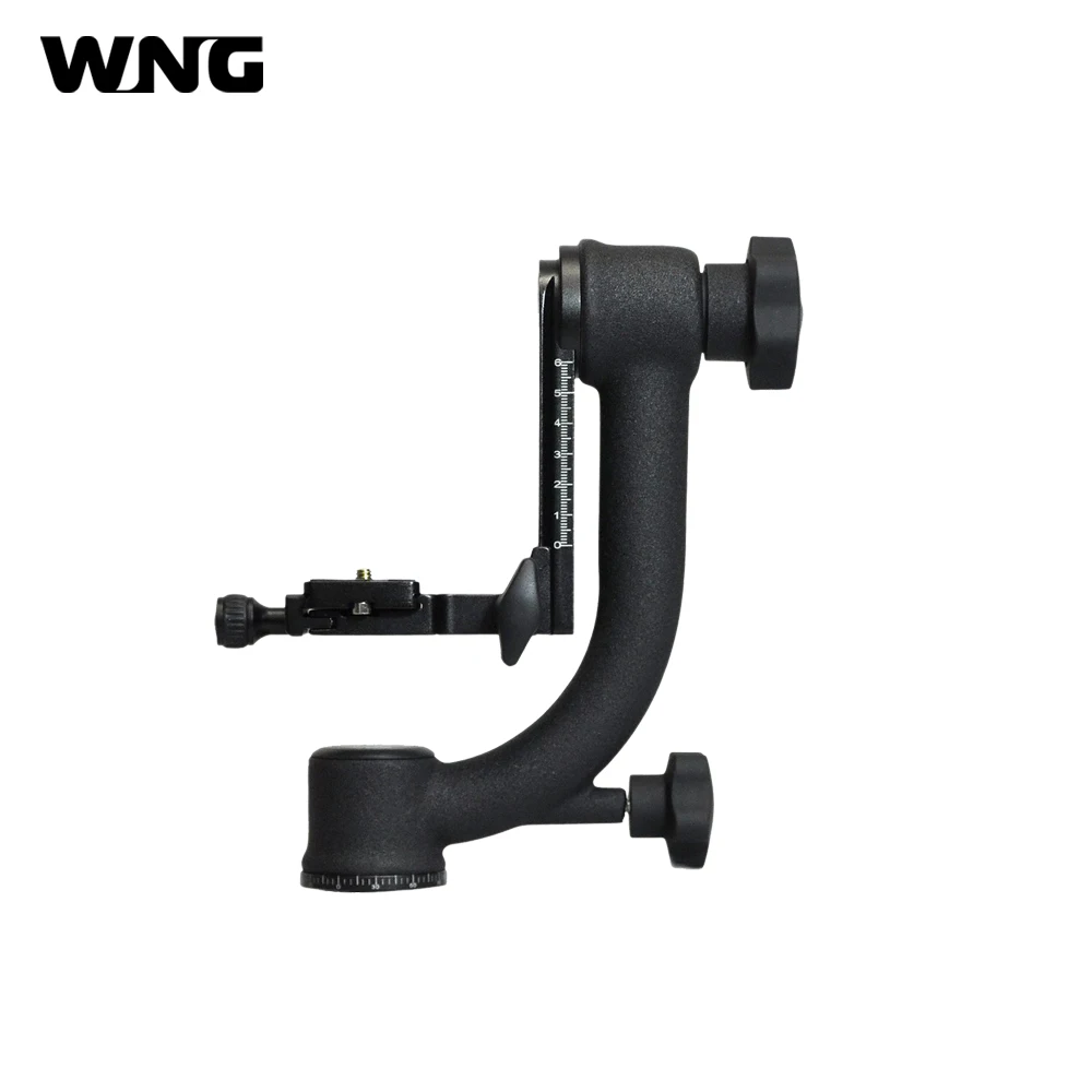 360 Angle Panorama Gimbal Tripod Head with Arca-Swiss Standard Quick Release Plate for Digital SLR Cameras
360 Angle Panorama Gimbal Tripod Head with Arca-Swiss Standard Quick Release Plate for Digital SLR Cameras