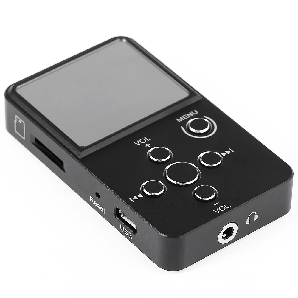 XDuoo X2 HiFi Digital Audio Player MP3 MP4 with 0.96 inch OLED Screen TF Card Slot Aluminum Alloy Housing |