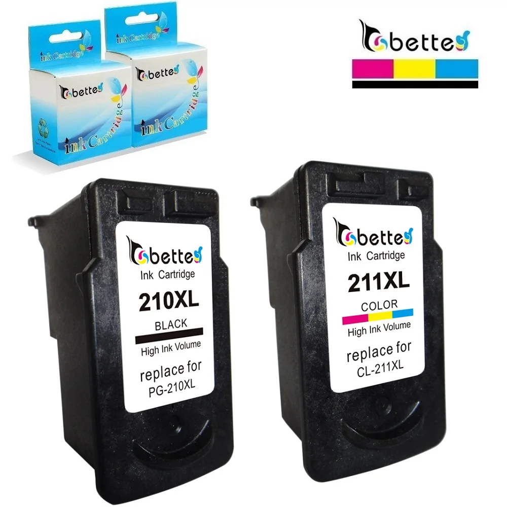 PG210 CL211 картридж для canon PG-210 CL-211 XL 210 211 PIXMA iP2700 iP2702 MP240 MP250 MP270 MP280 MP480 MP490 MP495 MX320 |