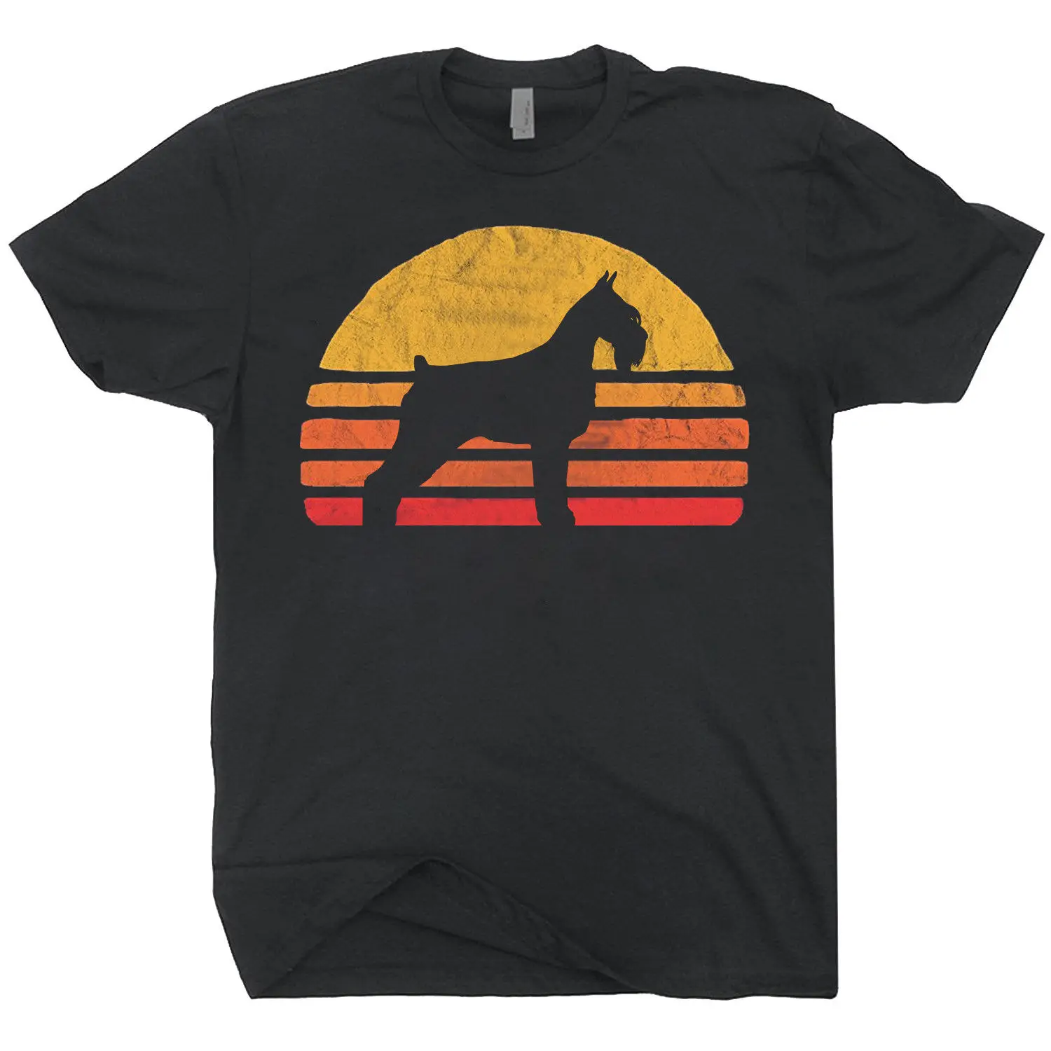 2019 Fashion Summer Hot sale Retro Sun Giant Schnauzer Silhouette T-shirt Vintage Tee Shirt For Dog Lovers Tee shirt
2019 Fashion Summer Hot sale Retro Sun Giant Schnauzer Silhouette T-shirt Vintage Tee Shirt For Dog Lovers Tee shirt