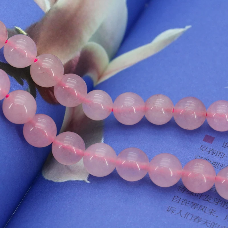 Lovely 10mm Pink crystal Stone Round loose beads DIY Manual suitable for women jewelry making design wholesale 15'' 2pc/lot
Lovely 10mm Pink crystal Stone Round loose beads DIY Manual suitable for women jewelry making design wholesale 15'' 2pc/lot