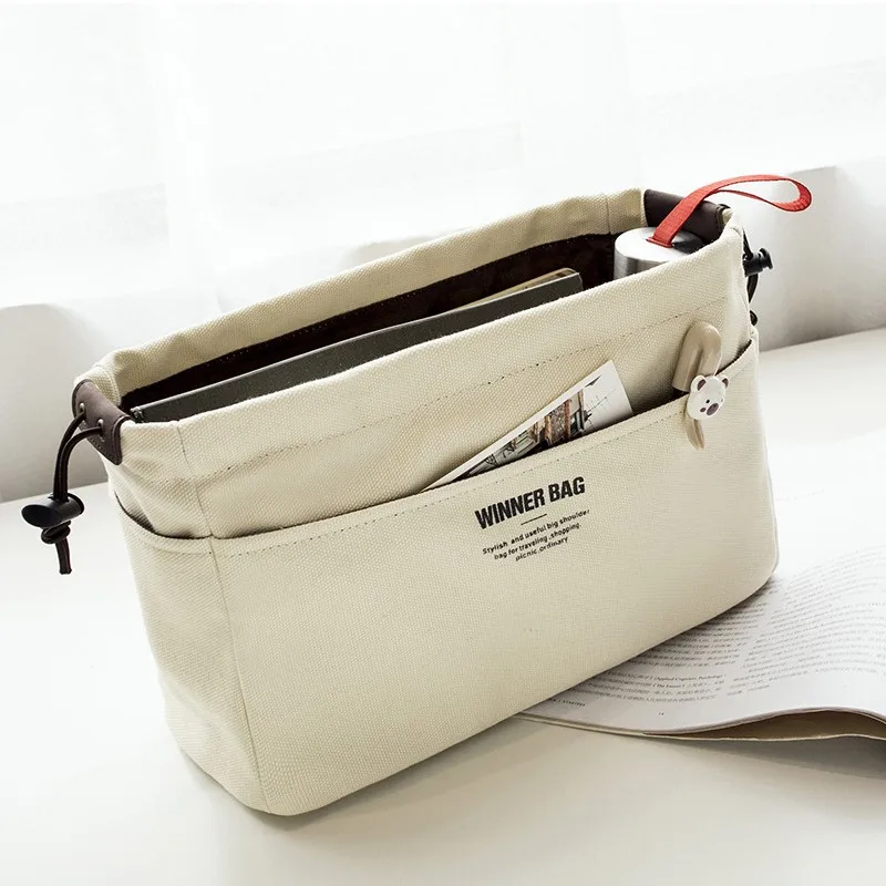 Canvas Purse Organizer Bag Organizer Insert with Compartments Makeup Organizer Handbag organizador trousse maquillage femme
Canvas Purse Organizer Bag Organizer Insert with Compartments Makeup Organizer Handbag organizador trousse maquillage femme