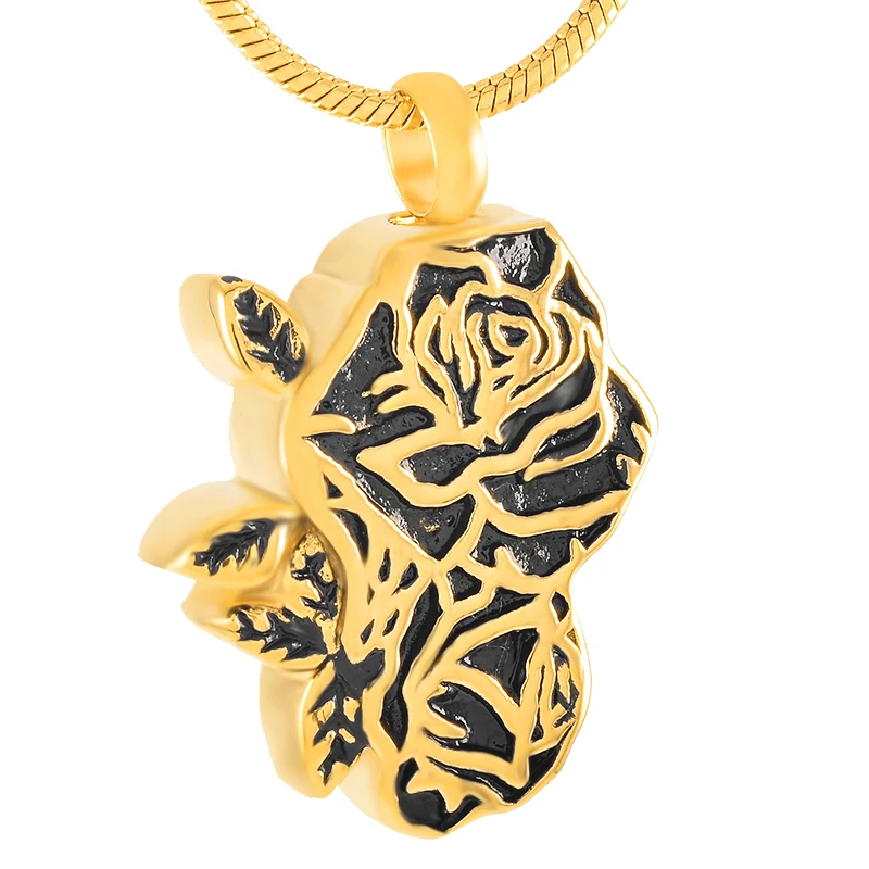 IJD9334 Stainless Steel Cremation Rose Flower Memorial Ashes Jewelry Keepsake Urn Necklace For Women
IJD9334 Stainless Steel Cremation Rose Flower Memorial Ashes Jewelry Keepsake Urn Necklace For Women