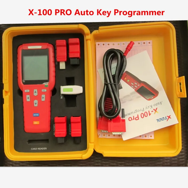 Оригинальный Автомобильный программатор ключей x100 plus pro, высокое качество, один год гарантии, новейшая версия для всех автомобилей, бесплат...
Оригинальный Автомобильный программатор ключей x100 plus pro, высокое качество, один год гарантии, новейшая версия для всех автомобилей, бесплат...
