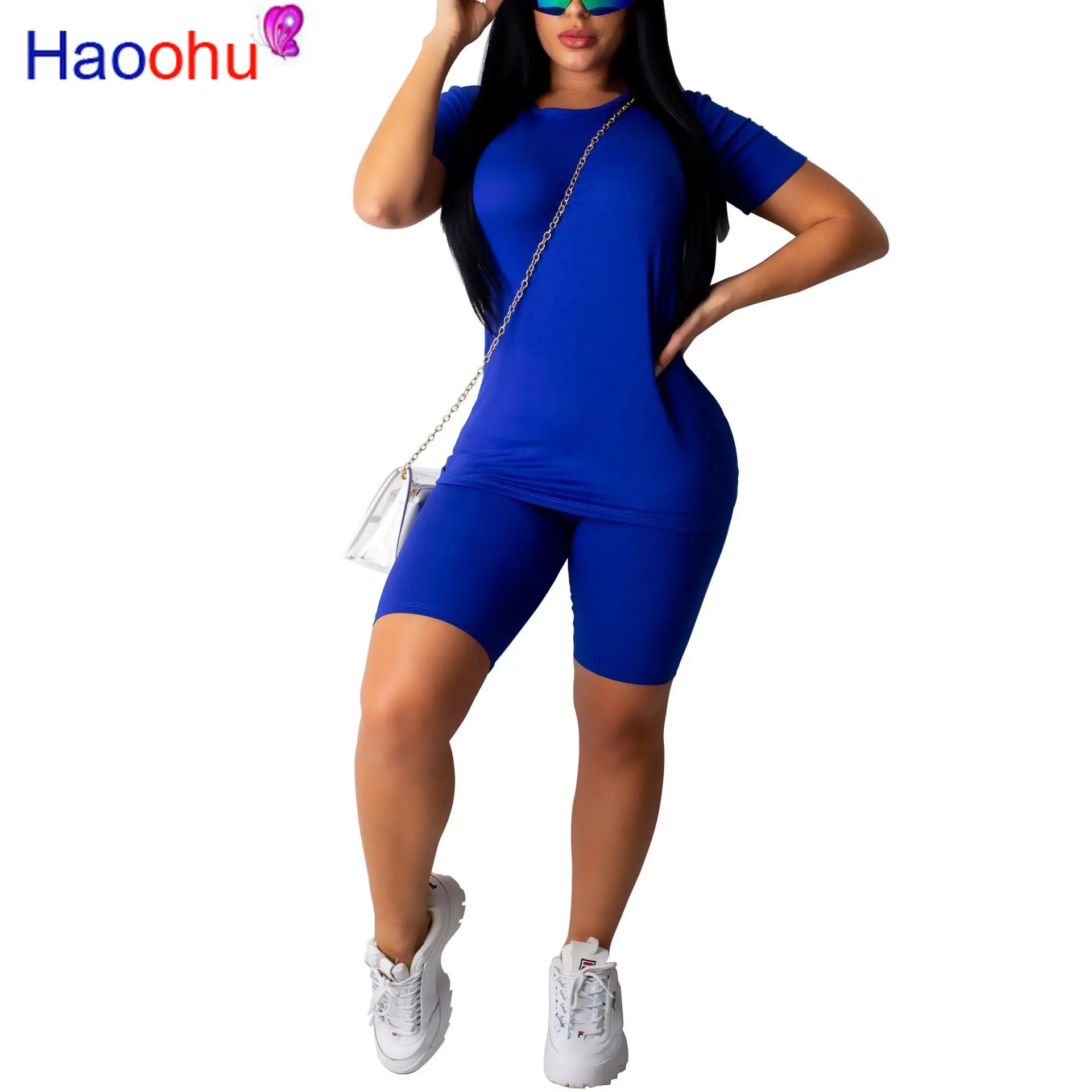 HAOOHU 2 Piece Set 2019 Women Tracksuit Festival Top and Biker Shorts Sweat Suit Two Piece Matching Set Neon Sexy Club Outfits
HAOOHU 2 Piece Set 2019 Women Tracksuit Festival Top and Biker Shorts Sweat Suit Two Piece Matching Set Neon Sexy Club Outfits