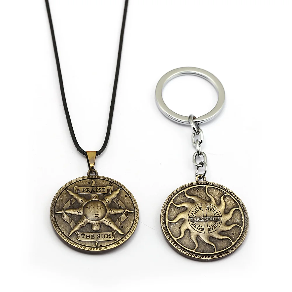 Game Dark Souls 3 Keychain Men Metal Praise The Sun Emblem Collection Key Chain Car Women Jewelry llaveros porte clef New
Game Dark Souls 3 Keychain Men Metal Praise The Sun Emblem Collection Key Chain Car Women Jewelry llaveros porte clef New