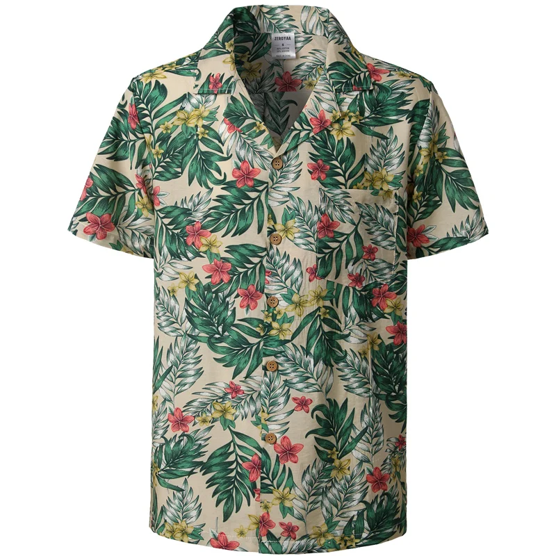 Palm Tree Print Hawaiian Shirt Men 2019 Fashion Summer Short Sleeve Mens 100% Cotton Shirt Casual Vacation Tops Shirts for Men
Palm Tree Print Hawaiian Shirt Men 2019 Fashion Summer Short Sleeve Mens 100% Cotton Shirt Casual Vacation Tops Shirts for Men